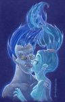  crossover danny_phantom disney ember_mclain hades hades_(hercules) hercules kissing lexlothor_(artist) 