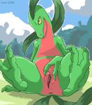 creatures_(company) flora_fauna game_freak gen_3_pokemon grass_type_pokemon green_scales grovyle irene_(artist) juptile_(pokemon) nintendo pokemon pokemon_(anime) pokemon_(creature) pokemon_(game) pokemon_(species) pokemon_firered_and_leafgreen pokemon_frlg pokemon_omega_ruby_&_alpha_sapphire pokemon_oras porkyman pussy scalie