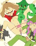  anal_beads anus ass banette bondage breasts cacturne cum cum_drip erect_nipples erection hairless_pussy harley_(pokemon) haruka_(pokemon) may nipples penis pokemon pussy spread_legs spread_pussy 