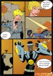  bumblebee_vs_dr_light comic comics-toons dc_comics dcau dr_light dr_light_(dc) okunev teen_titans 