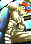  axl capcom mega_man mega_man_x muscle nipples penis rockman rockman_x yaoi 