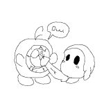  kirby kirby_(series) waddle_dee waddle_doo 