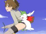  pokemon shaymin strike_witches yoshika_miyafuji 