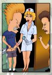 beavis beavis_and_butt-head butt-head erection nurse