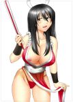 1girl breasts cosplay fatal_fury genshiken kanako_ohno king_of_fighters mai_shiranui nipple_slip nipples oono_kanako panties pelvic_curtain revealing_clothes shiranui_mai shiranui_mai_(cosplay) snk solo st._rio the_king_of_fighters underwear