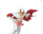  battle_of_the_planets g-force gatchaman jun_the_swan shiratori_no_jun tatsunoko_production torn_clothes white_background 