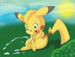 pikachu from pokemon by raukue