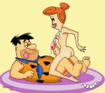  2006 bad_guy_(artist) fred_flintstone hanna-barbera the_flintstones wilma_flintstone 