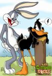 anal bugs_bunny daffy_duck yaoi just_cartoon_dicks penis