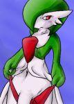 big_breasts chest_jewel creatures_(company) futanari game_freak gardevoir gen_3_pokemon green_hair hair_over_one_eye nintendo pokemon pokemon_(anime) pokemon_(creature) pokemon_(game) pokemon_(species) red_eyes simight