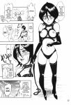 bleach bondage_gear breasts rukia_kuchiki whip