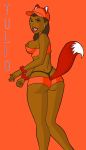 ass breasts dark-skinned_female dark_skin drawn_together foxxy_love tail thong tulio_(artist)