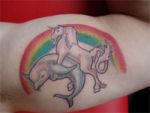 dolphin tagme tattoo unicorn