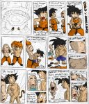 comic dragon_ball_z gay krillin son_gokuu tezuka998