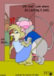  anal ass erection justin kthanid kthanid_(artist) martin_brisby mrs_brisby penis precum secret_of_nimh teresa_brisby 