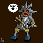 character_name cum full_body heart mel_the_hybrid sega silver_the_hedgehog sonic sonic_team speaking speech_bubble text