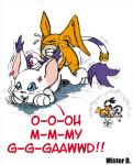 digimon gatomon mister_d mister_d._(artist) patamon tailmon