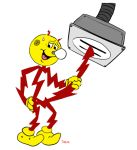 electricity erection plug reddy_kilowatt som sweating