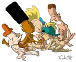  anal_fingering arnold_shortman ass baseball_cap eugene_horowitz fellatio gerald_johanssen handjob hey_arnold! interracial kissing masturbation nude oral orgy penis sid stinky_peterson testicles tezuka998 yaoi 