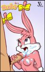 anthro babs_bunny facial joe_randel joe_randel_(artist) tiny_toon_adventures