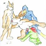  cth falco_lombardi fox_mccloud nintendo peppy_hare slippy_toad star_fox 