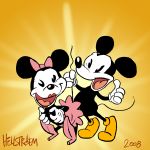 mickey mouse from disney by hellstroem