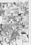 comic digimon jeri_katou kazu_shioda kenta_kitagawa monochrome rika_nonaka takato_matsuki