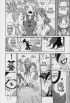 comic digimon impmon jeri_katou monochrome rika_nonaka takato_matsuki