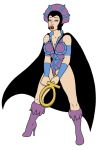 breasts evil-lyn filmation he-man_and_the_masters_of_the_universe horny lipstick masters_of_the_universe pussy simple_background staff vaginal_insertion vaginal_object_insertion white_background