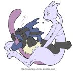 lucario mewtwo nintendo pokemon