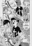 comic digimon jeri_katou kazu_shioda kenta_kitagawa leomon monochrome takato_matsuki