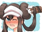 big_breasts blue_eyes blush brown_hair creatures_(company) cum double_bun female_protagonist_(pokemon_bw2) game_freak hair_sex hairbun hairjob hat humans_of_pokemon long_hair mei_(pokemon) nintendo penis pokemon pokemon_(anime) pokemon_(game) pokemon_black_2_&_white_2 pokemon_black_and_white pokemon_bw pokemon_bw2 porkyman rosa_(pokemon) uncensored visor yakari1017