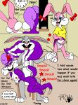 ass babs_bunny breasts bugs_bunny erect_nipples fifi_la_fume fingering kthanid kthanid_(artist) masturbation nipples nude small_breasts spank tiny_toon_adventures warner_brothers