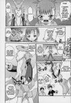 comic digimon jeri_katou kazu_shioda kenta_kitagawa leomon monochrome renamon rika_nonaka