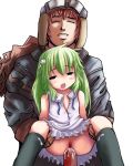 anal anal_sex dress green_hair trickster_online young