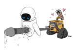 eve eve_(wall-e) som tagme wall-e wall-e_(character) white_background